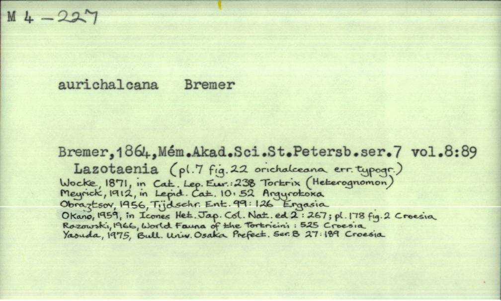 front of card